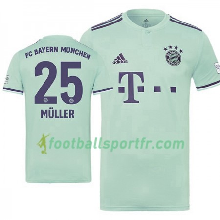 Tenue Bayern Munich Müller 25 Extérieur 2018-2019 Maillot de Foot